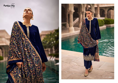 Numaish Mumtaz Arts Velvet Suits