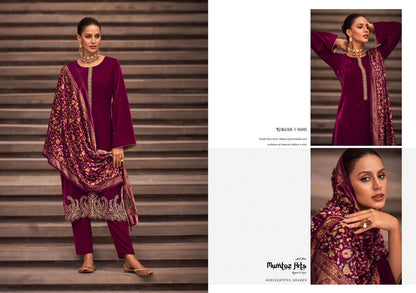 Numaish Mumtaz Arts Velvet Suits
