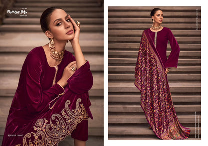 Numaish Mumtaz Arts Velvet Suits