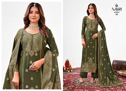 Nyasa Naari Pure Muslin Plazzo Style Suits