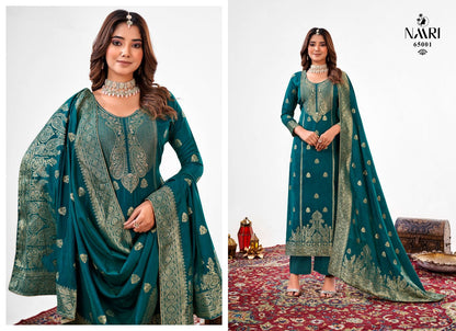 Nyasa Naari Pure Muslin Plazzo Style Suits