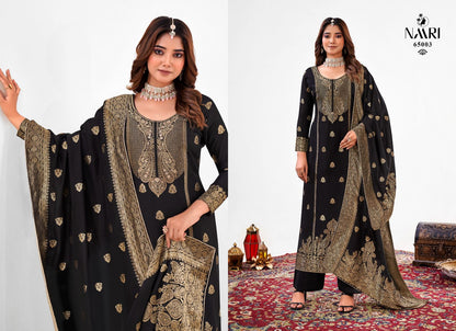 Nyasa Naari Pure Muslin Plazzo Style Suits