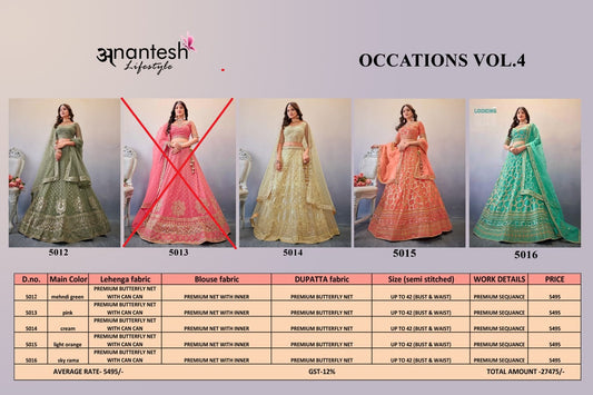 Kelaya Vol 5 Narayani Fashion House Butterfly Net Lehenga Choli