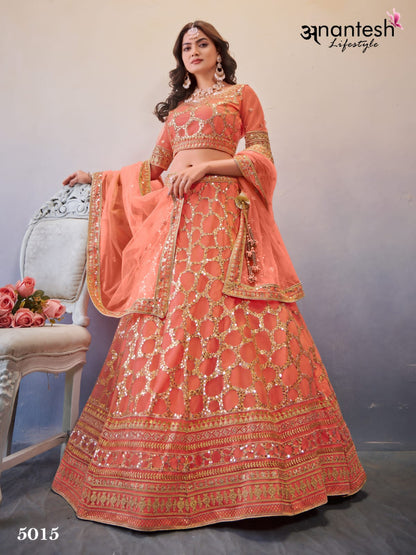 Occations Vol 4 Anantesh Butterfly Net Lehenga Choli