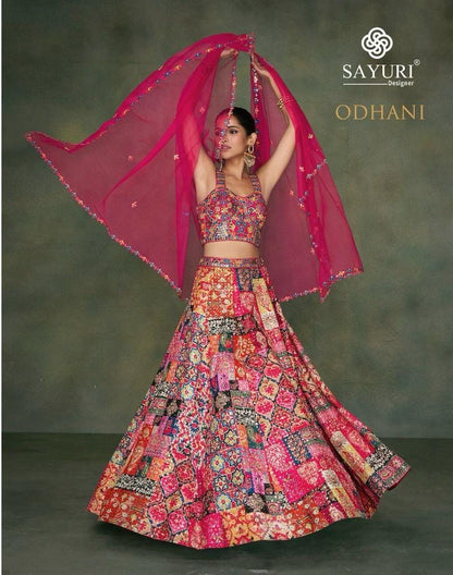 Odhani Sayuri Silk Readymade Lehenga Choli