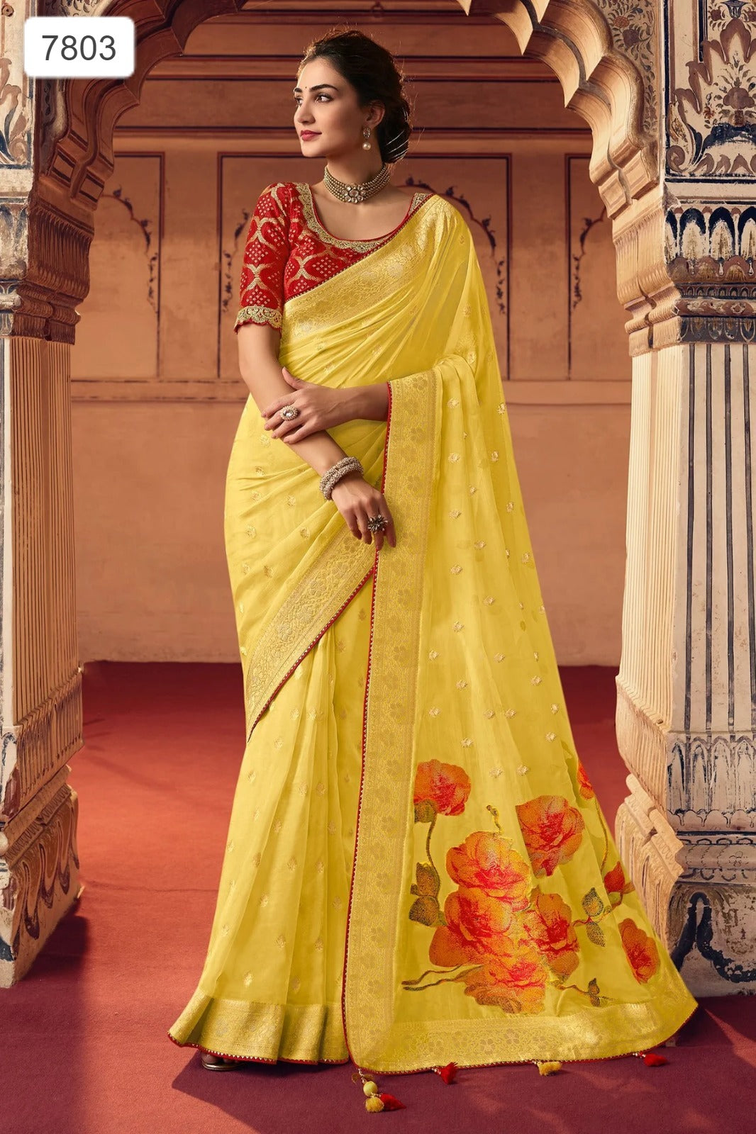 Olivia Sulakshmi Prints Art Silk Sarees