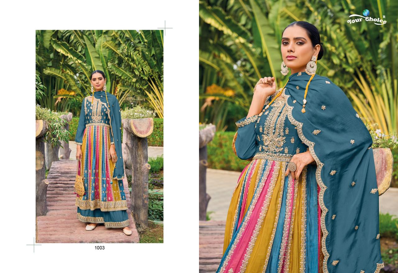 Only Your Choice Chinon Pakistani Readymade Suits