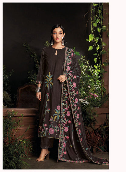 Ophelia Ganga Velvet Suits