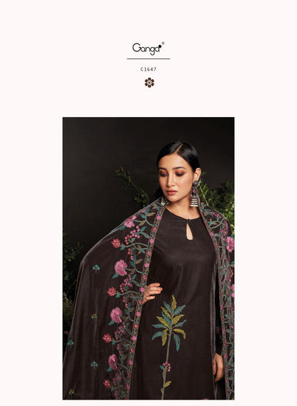 Ophelia Ganga Velvet Suits