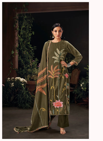 Ophelia Ganga Velvet Suits