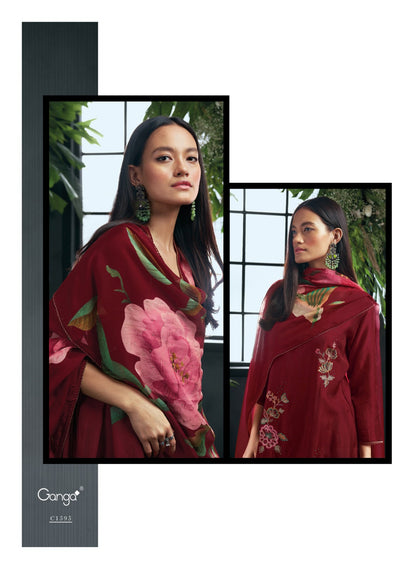 Owden Ganga Plazzo Style Suits