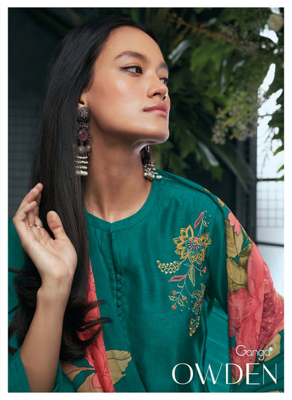 Owden Ganga Plazzo Style Suits