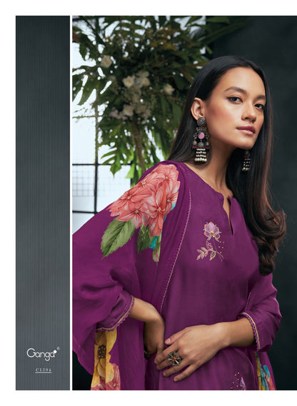 Owden Ganga Plazzo Style Suits