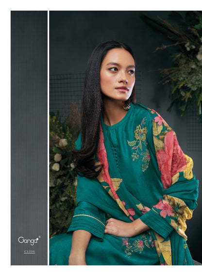 Owden Ganga Plazzo Style Suits