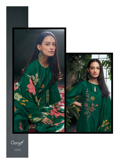 Owden Ganga Plazzo Style Suits