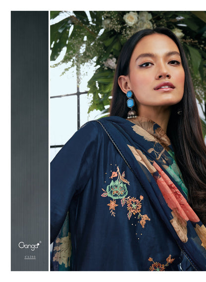 Owden Ganga Plazzo Style Suits