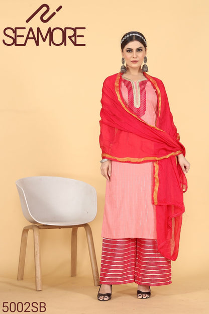 Padmavati One Seamore Rayon Readymade Pant Style Suits