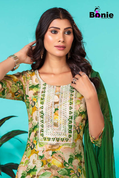 Pakhi Bonie Rayon Readymade Pant Style Suits