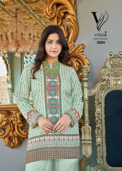 Pakistani Style V.Raaji Co Ord Set