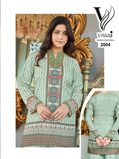 Pakistani Style V.Raaji Co Ord Set