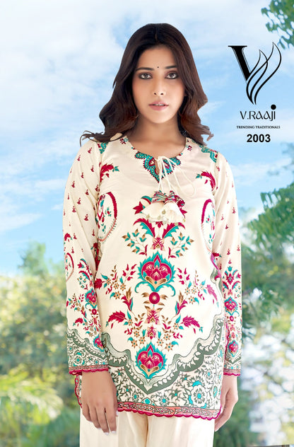 Pakistani Style V.Raaji Co Ord Set