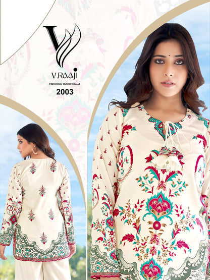 Pakistani Style V.Raaji Co Ord Set