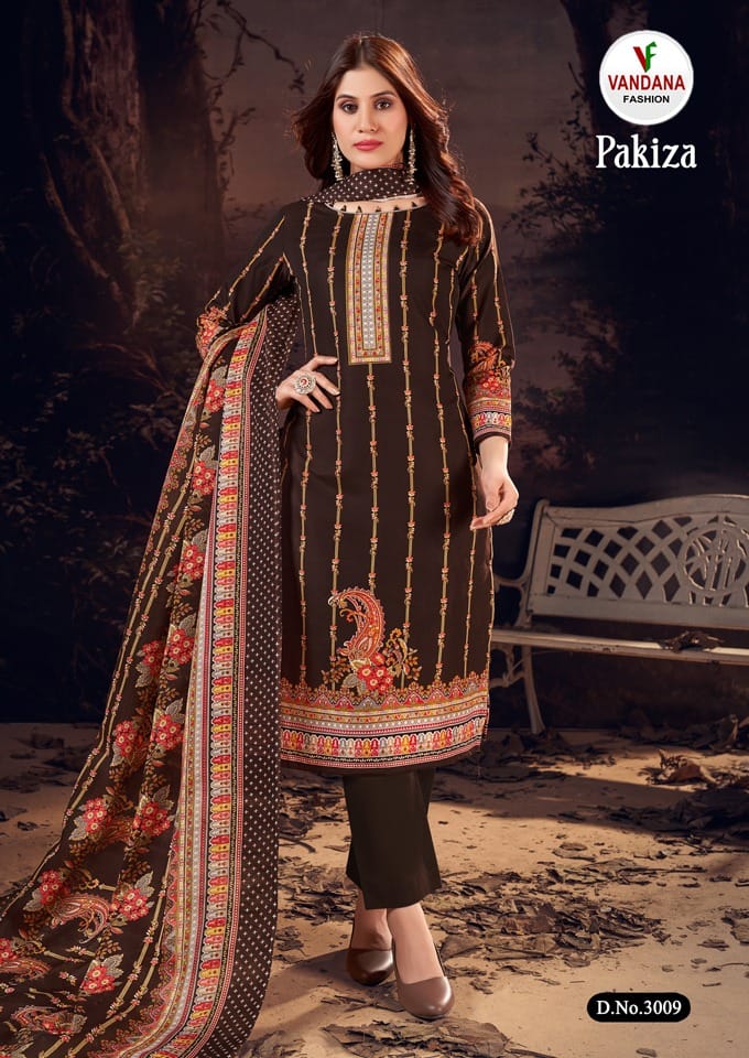Pakiza Vol 3 Vandana Soft Cotton Pant Style Suits