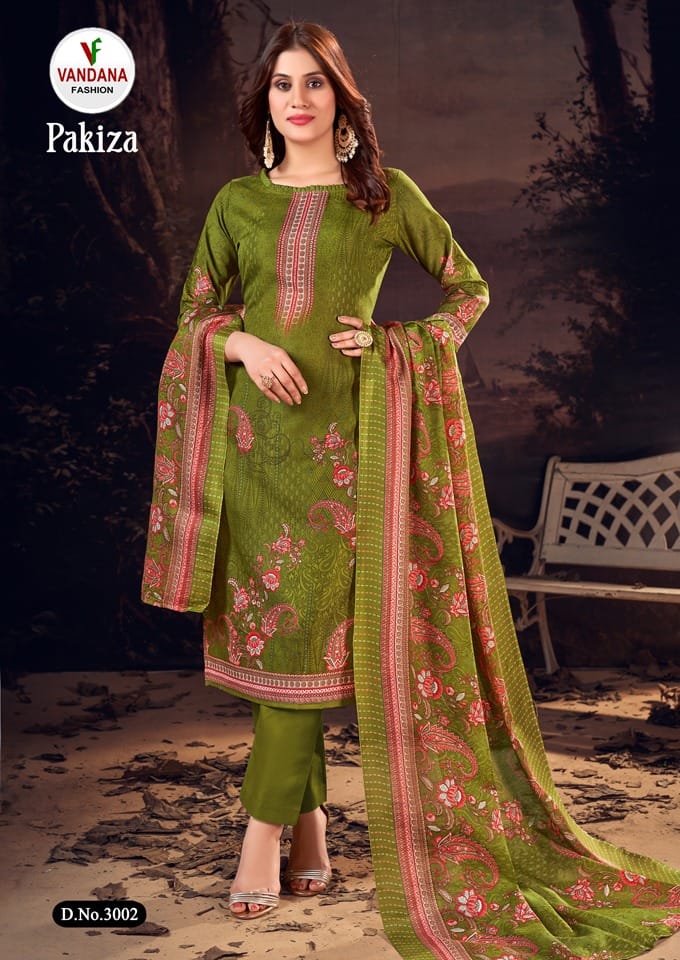 Pakiza Vol 3 Vandana Soft Cotton Pant Style Suits