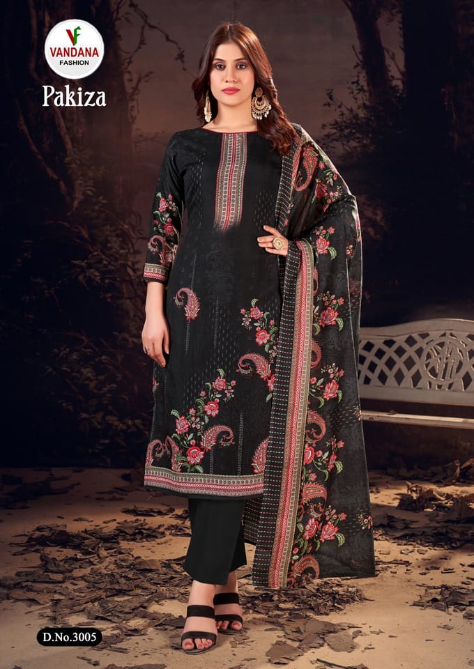 Pakiza Vol 3 Vandana Soft Cotton Pant Style Suits
