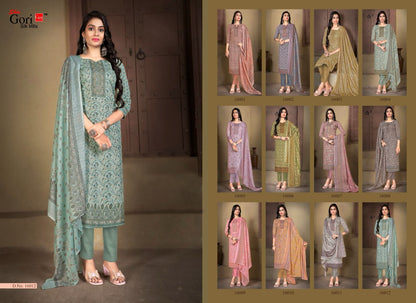 Pakizaa Vol 16 Shiv Gori Silk Mills Cotton Pant Style Suits