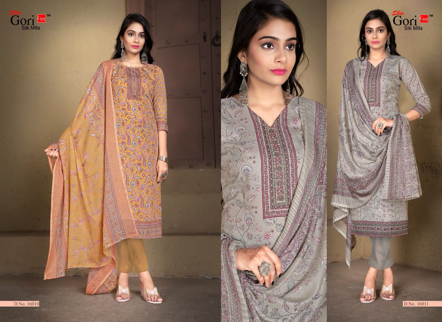 Pakizaa Vol 16 Shiv Gori Silk Mills Cotton Pant Style Suits