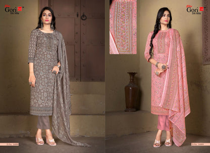 Pakizaa Vol 16 Shiv Gori Silk Mills Cotton Pant Style Suits