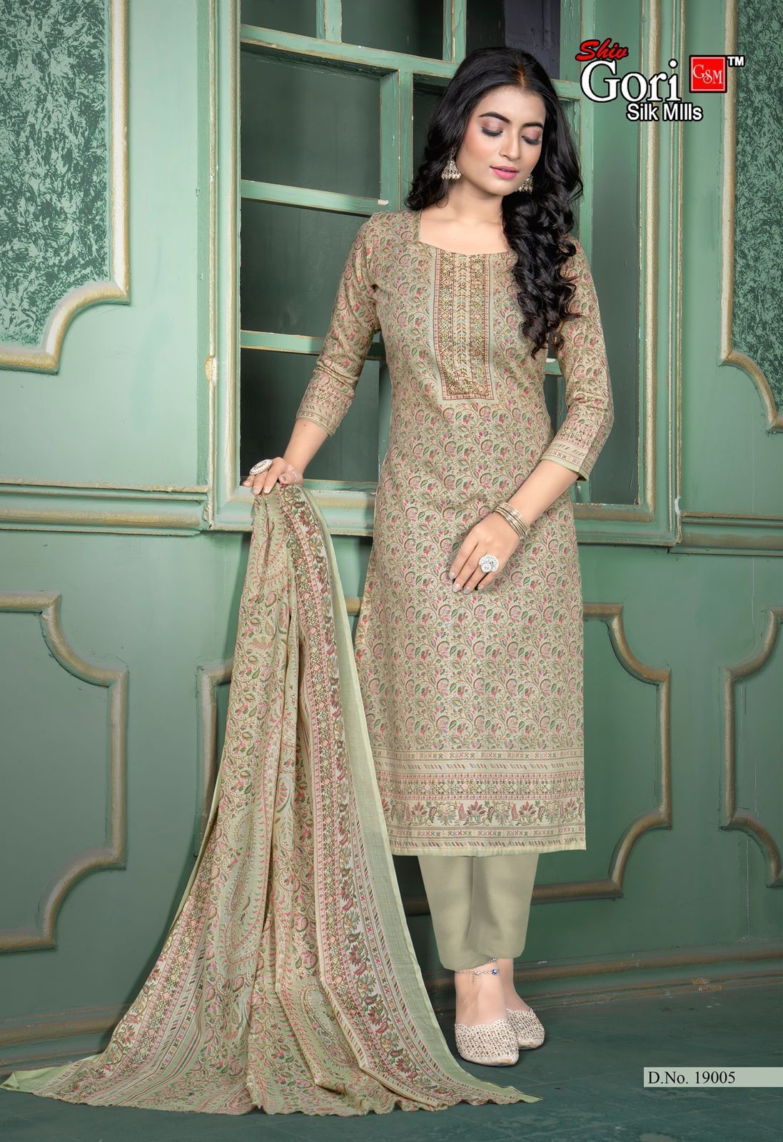 Pakizaa Vol 19 Shiv Gori Silk Mills Cotton Pant Style Suits