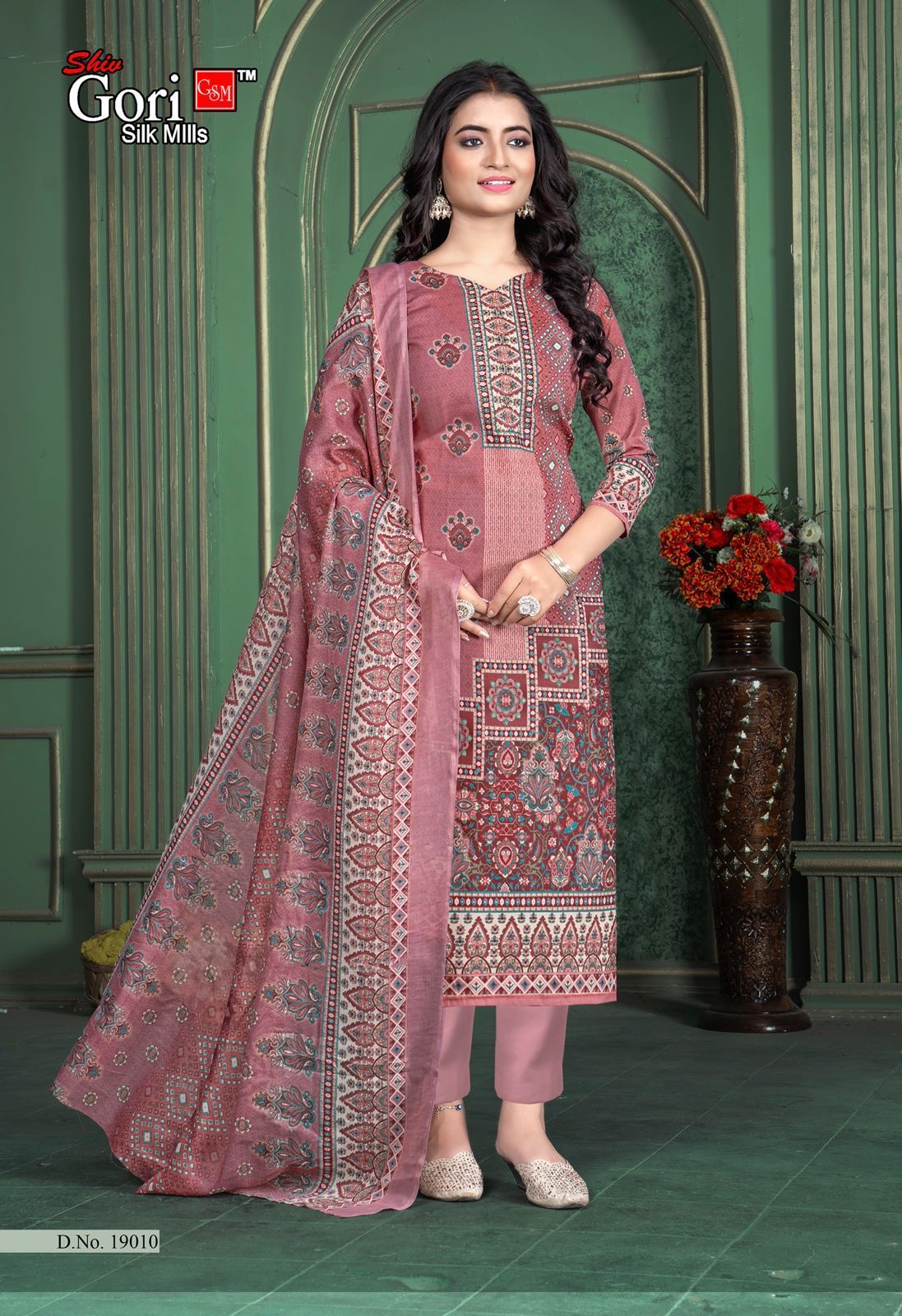 Pakizaa Vol 19 Shiv Gori Silk Mills Cotton Pant Style Suits