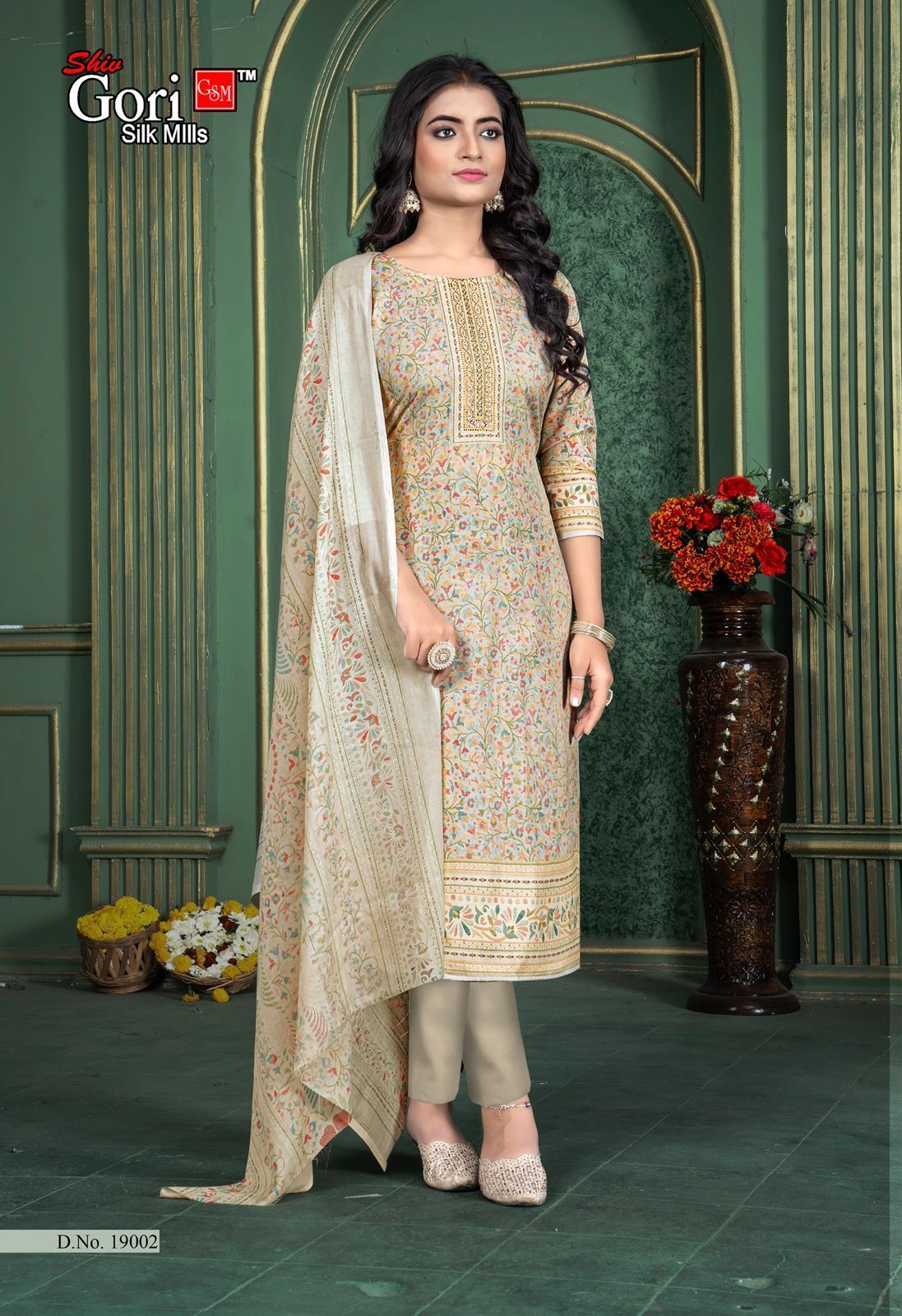 Pakizaa Vol 19 Shiv Gori Silk Mills Cotton Pant Style Suits