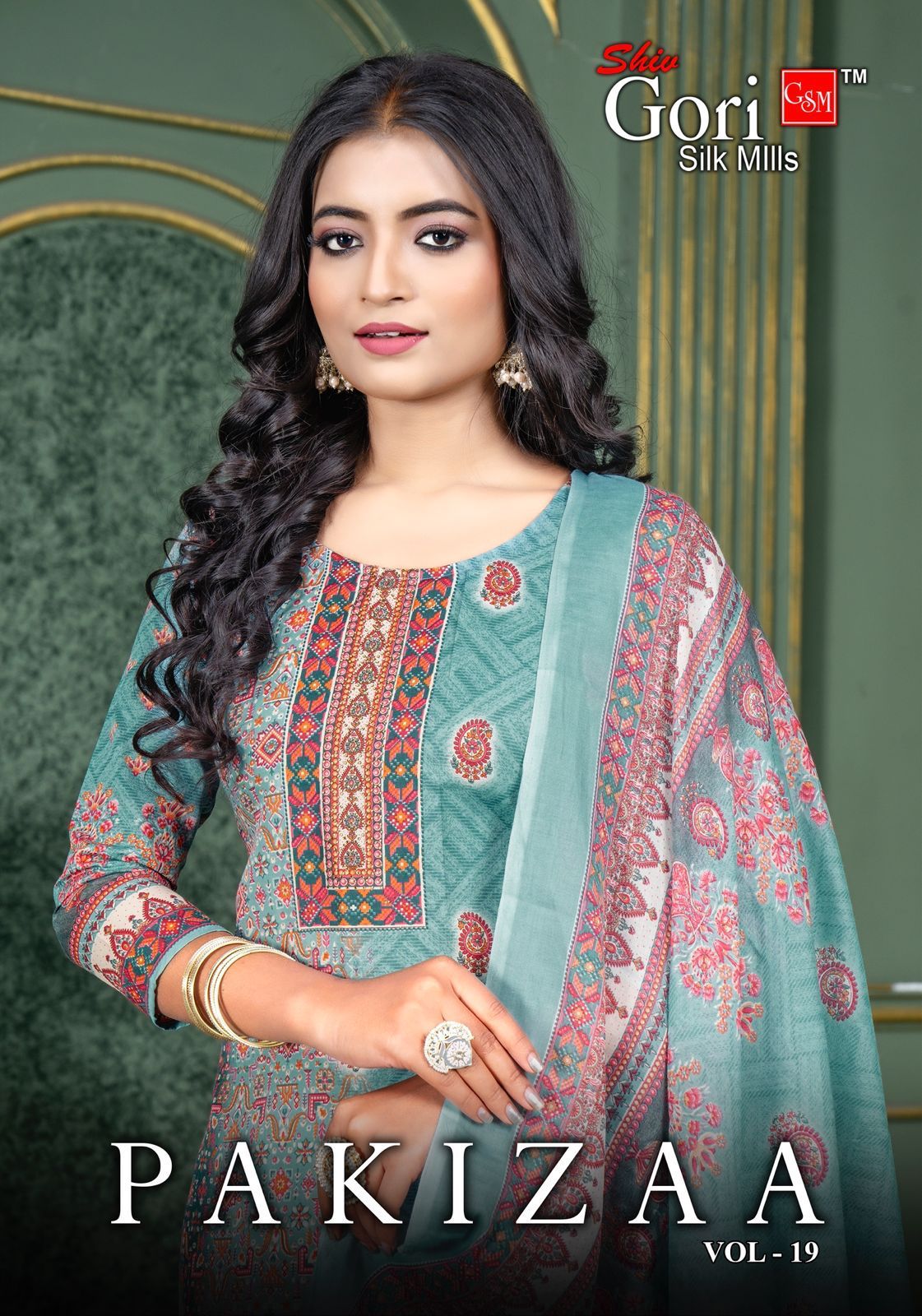Pakizaa Vol 19 Shiv Gori Silk Mills Cotton Pant Style Suits
