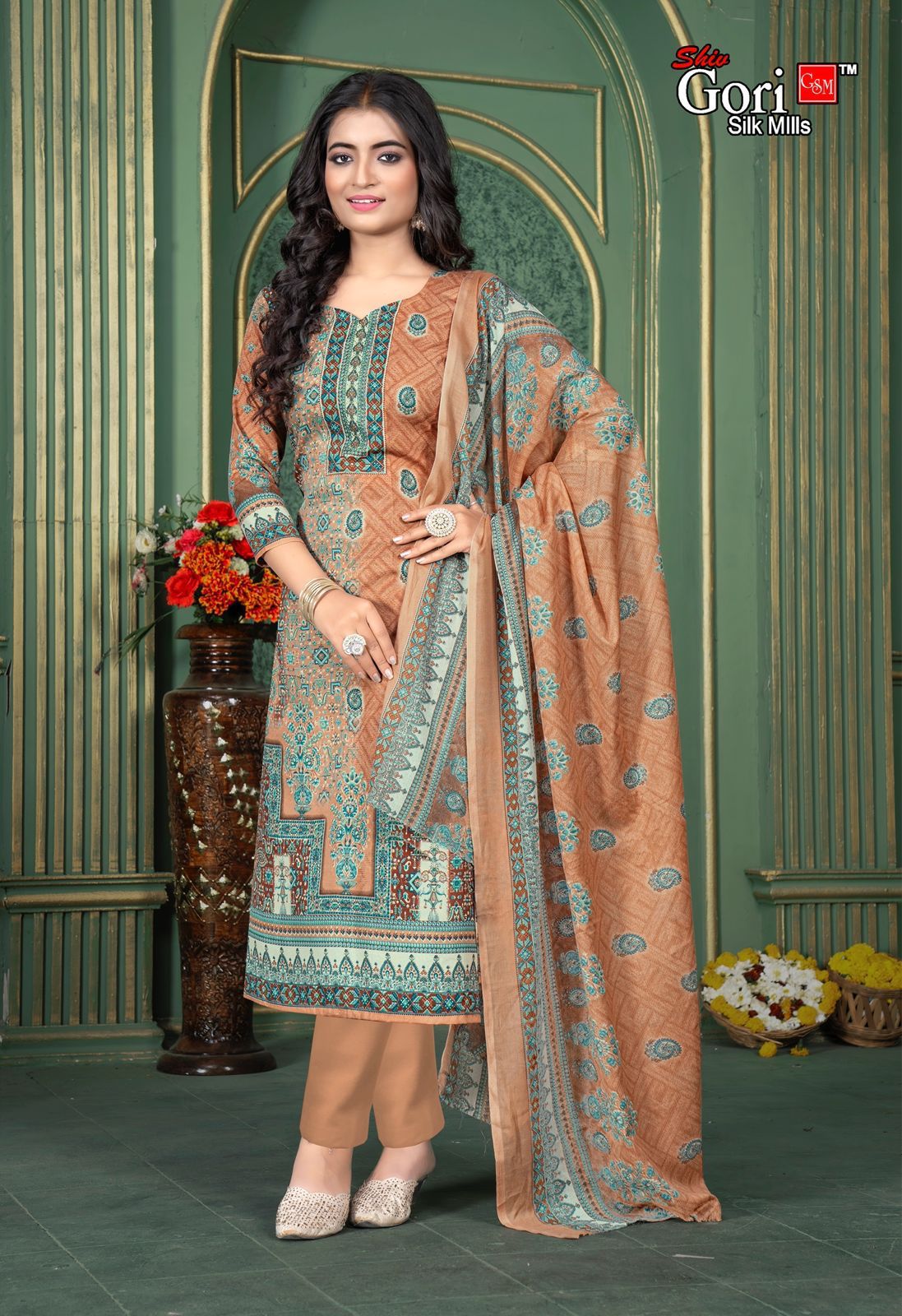 Pakizaa Vol 19 Shiv Gori Silk Mills Cotton Pant Style Suits