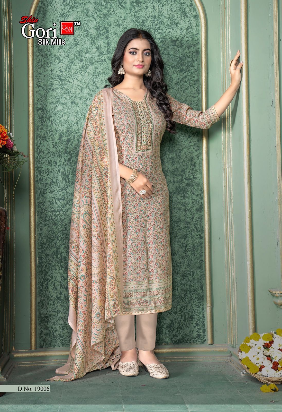 Pakizaa Vol 19 Shiv Gori Silk Mills Cotton Pant Style Suits