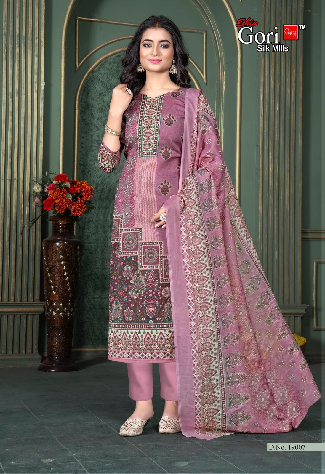 Pakizaa Vol 19 Shiv Gori Silk Mills Cotton Pant Style Suits