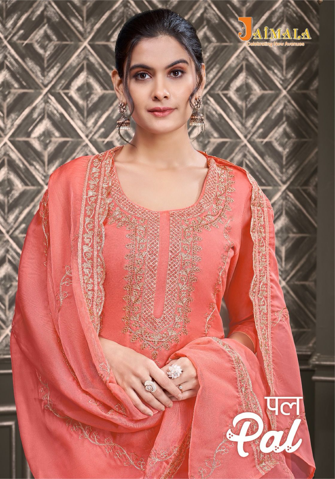 Pal Jaimala Organza Pant Style Suits