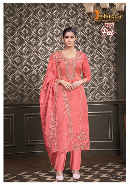 Pal Jaimala Organza Pant Style Suits