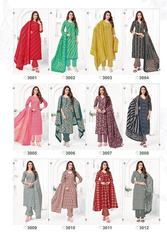 Palak Vol 3 Mfc Cotton Dress Material