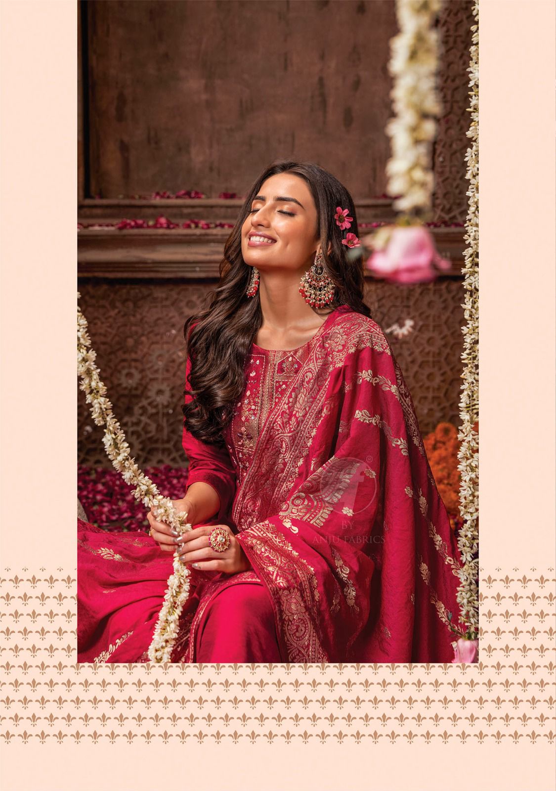 Palki Vol 3 Af Viscose Readymade Pant Style Suits