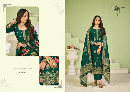 Pallavi Radha Trendz Viscose Pant Style Suits