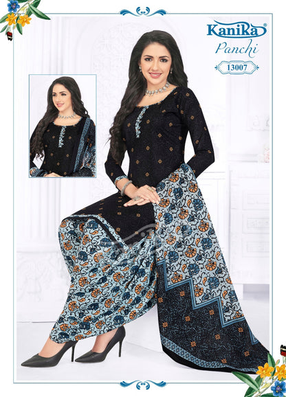 Panchi Vol 13 With Lining Kanika Readymade Cotton Patiyala Suits