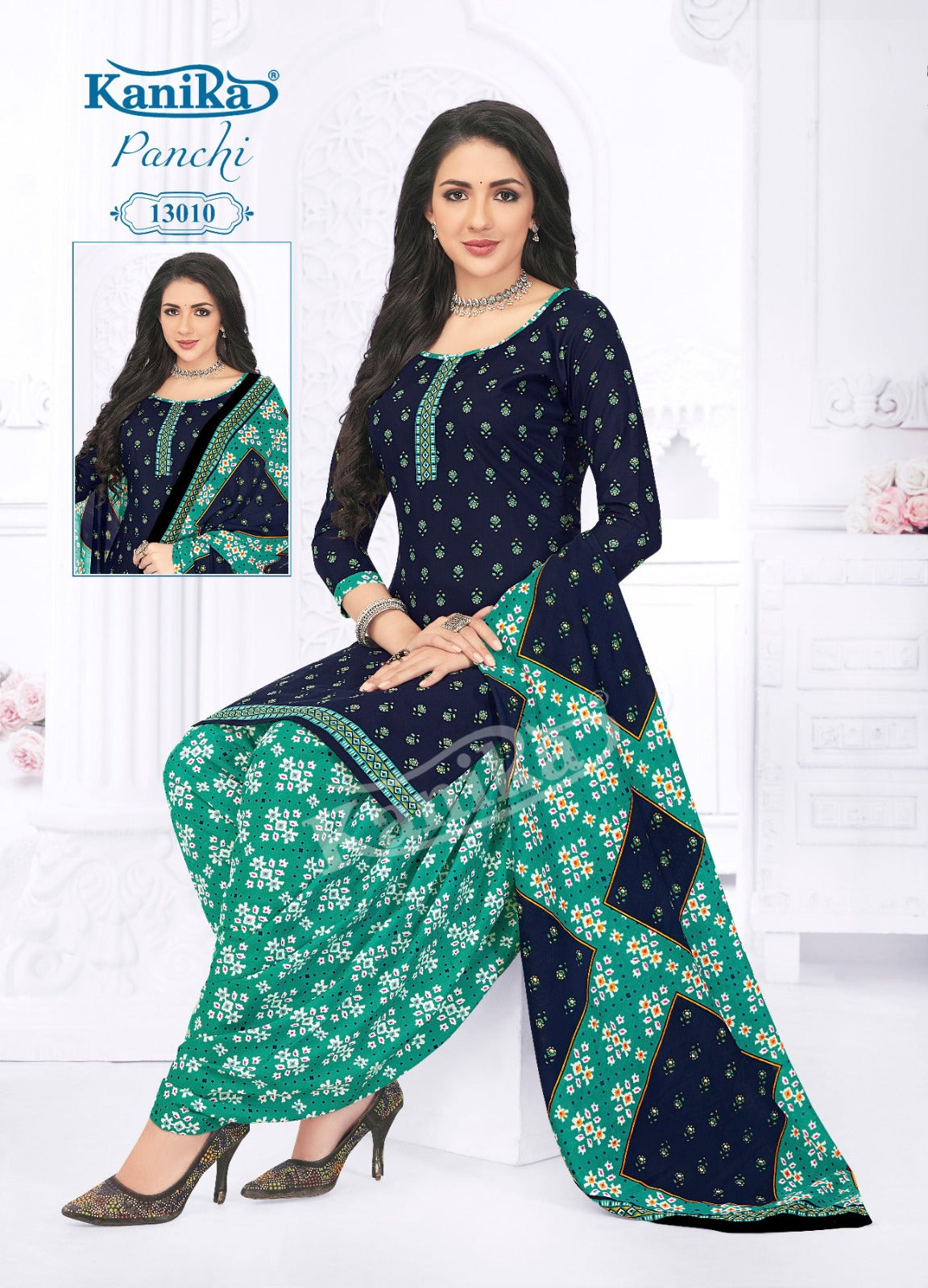 Panchi Vol 13 With Lining Kanika Readymade Cotton Patiyala Suits
