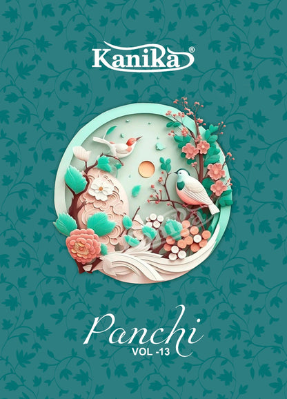 Panchi Vol 13 With Lining Kanika Readymade Cotton Patiyala Suits