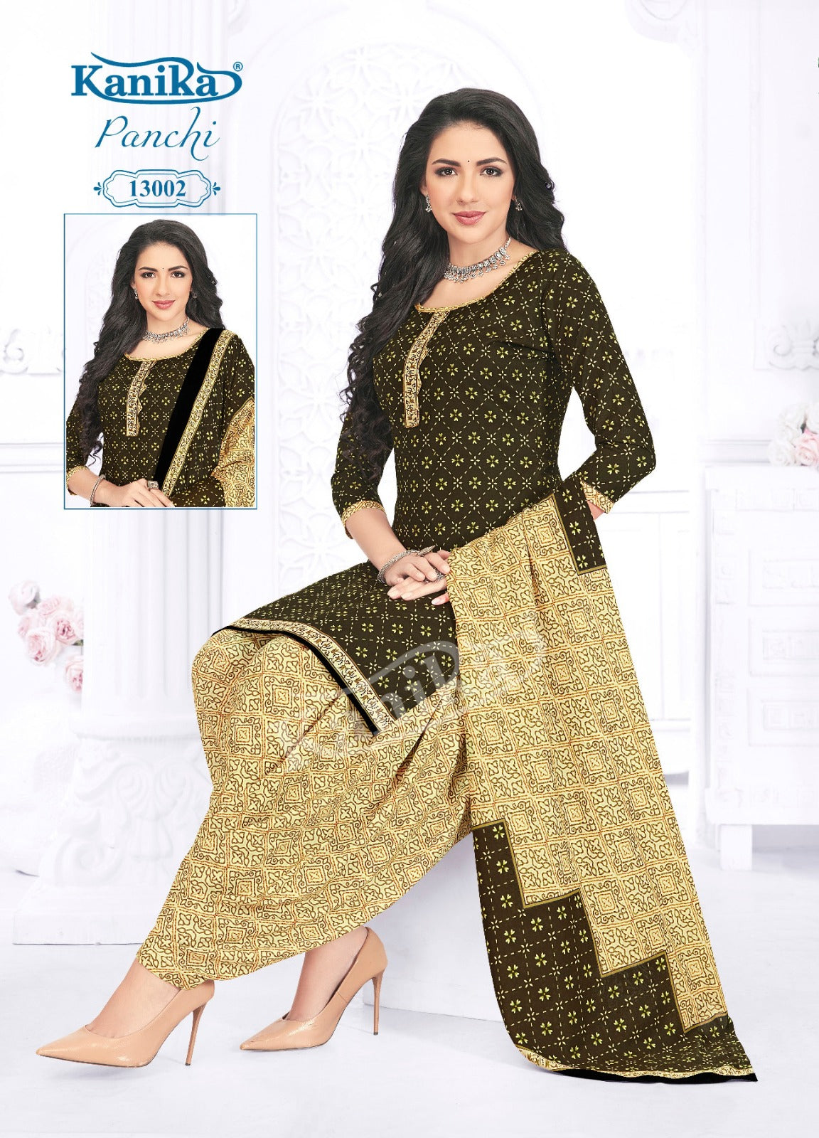 Panchi Vol 13 With Lining Kanika Readymade Cotton Patiyala Suits