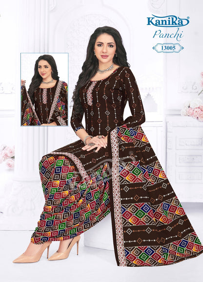 Panchi Vol 13 With Lining Kanika Readymade Cotton Patiyala Suits
