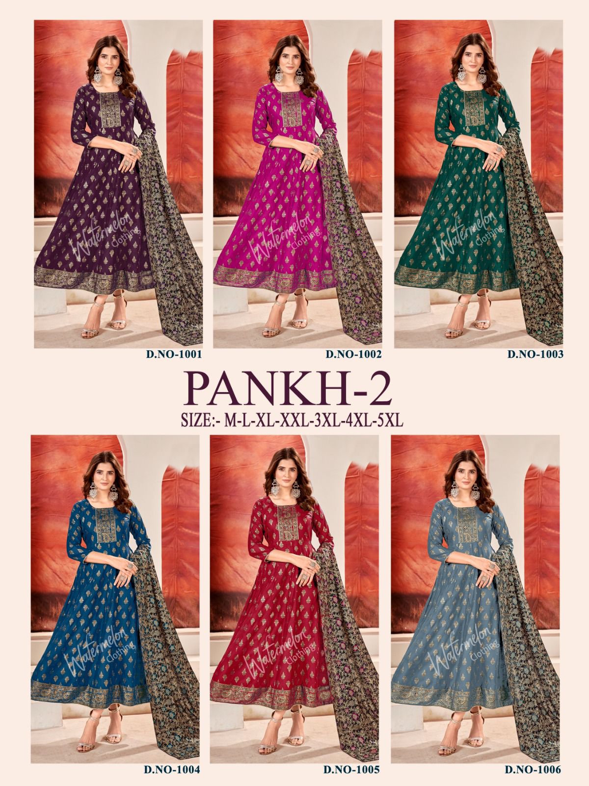 Pankh Vol 2 Mf Rayon Kurti Dupatta Set